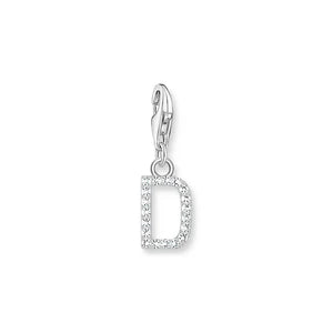 CC1944 / Letter 'D' CZ Thomas Sabo Charm