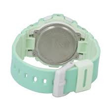 Casio Baby-G Analog-Digital Watch – Mint Green Resin Strap / BGA-280-3ADR