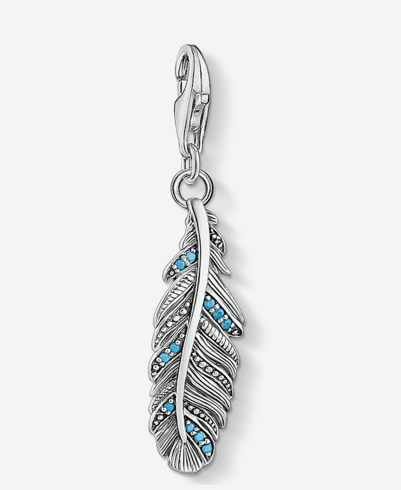 CC1774 / Blue Feather Thomas Sabo Charm