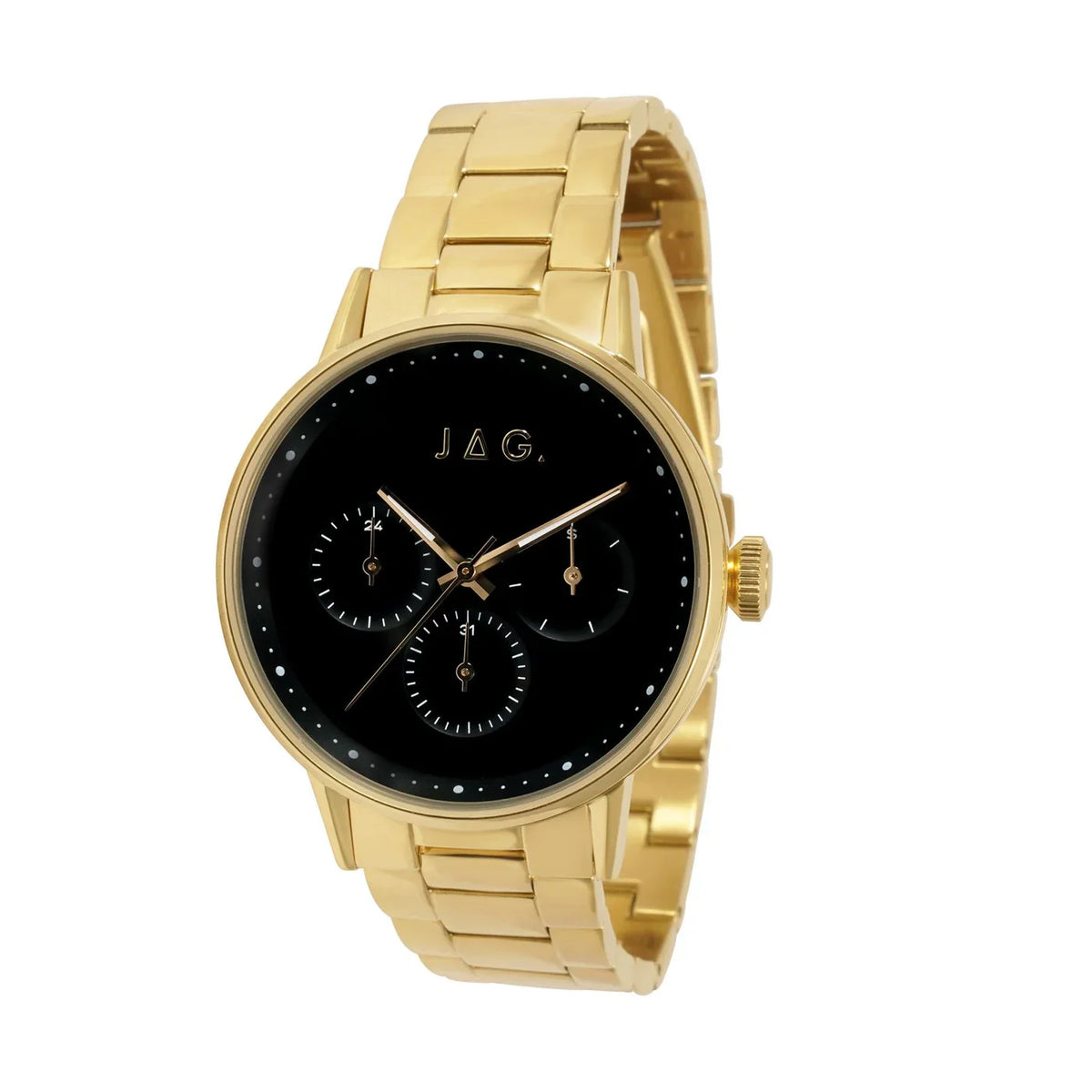 Jag Norwood Black Dial Watch / J2763A