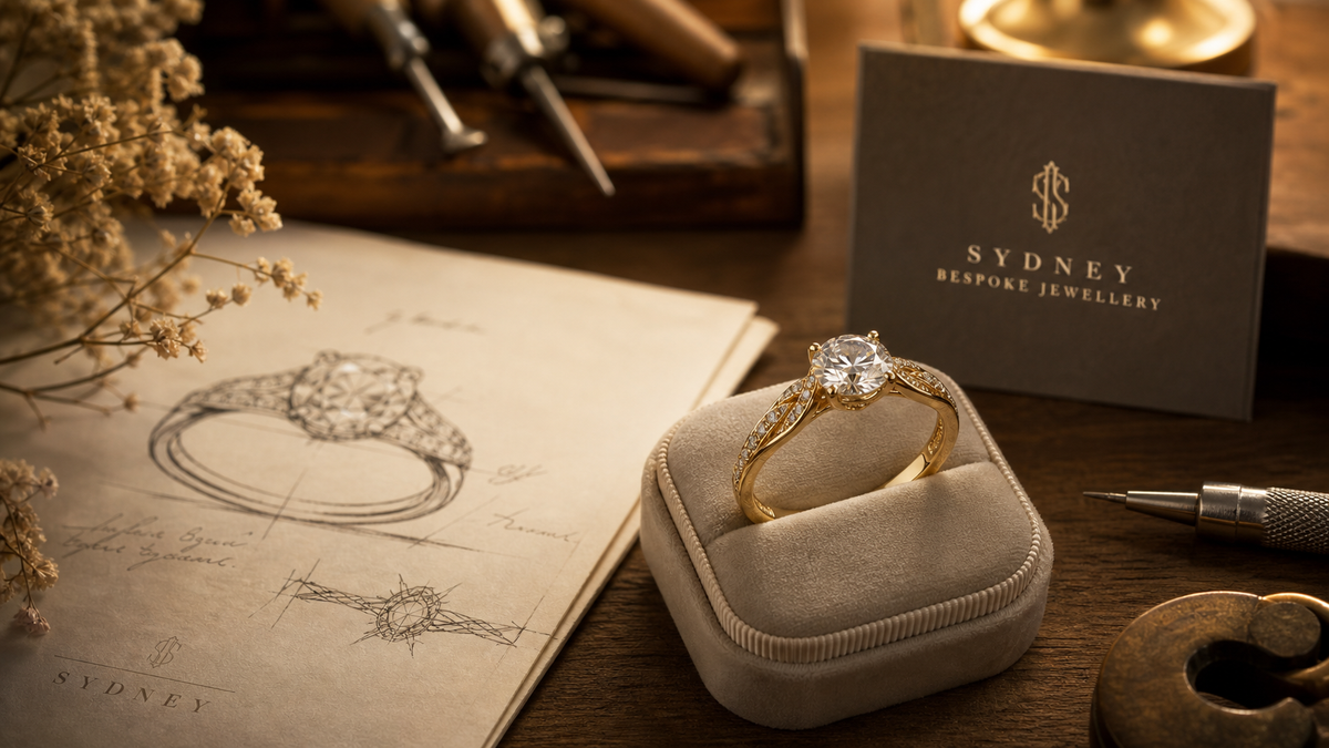 Custom Engagement Rings Sydney: Design a Ring That Tells Your Story
