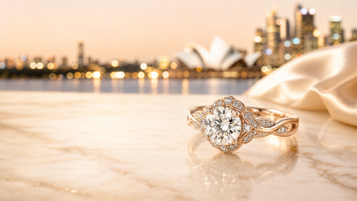 Handcrafted diamond rings