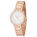 Jag Como – Women's Silver Mesh Watch with Blue Dial / J2703A