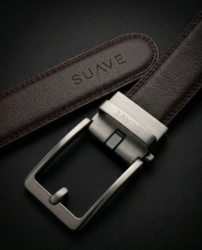 Hole-Free Belt - Genuine Split Leather