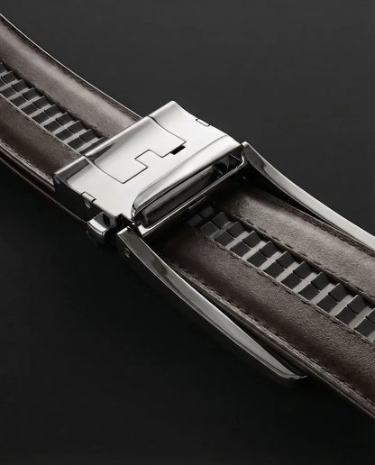Hole-Free Belt - 100% Genuine Leather (Top Grain Cowhide)
