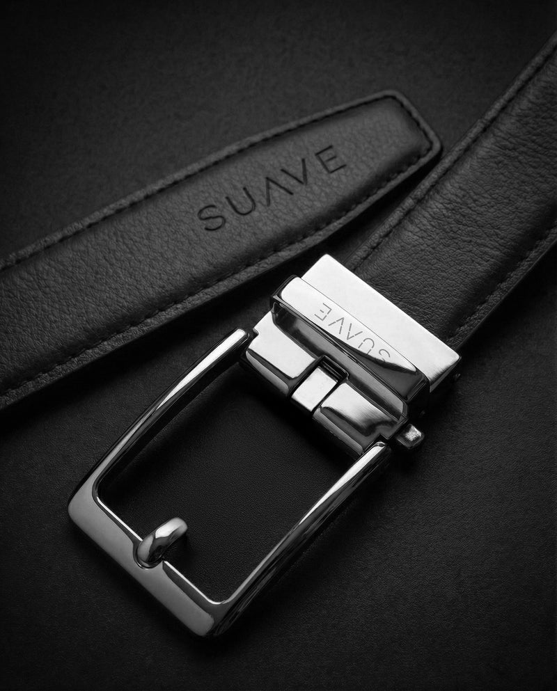 Hole-Free Belt - 100% Genuine Leather (Top Grain Cowhide)