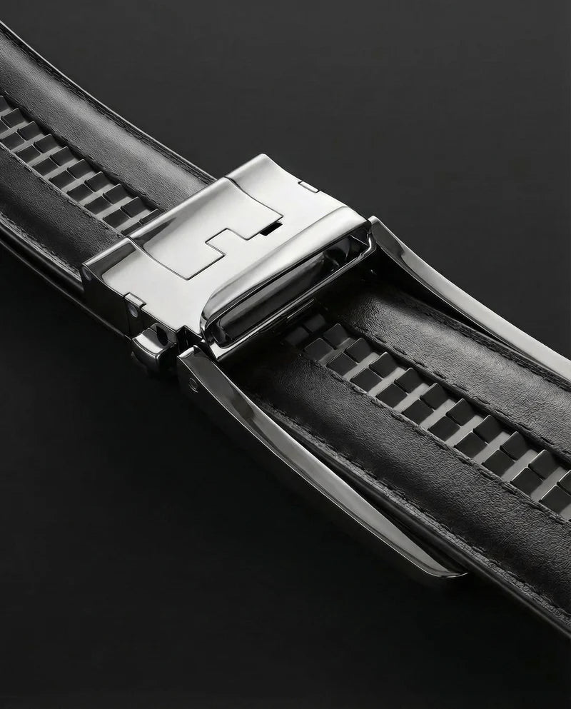 Hole-Free Belt - 100% Genuine Leather (Top Grain Cowhide)