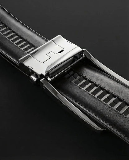 Hole-Free Belt - 100% Genuine Leather (Top Grain Cowhide)