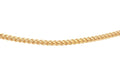 9K Yellow Gold Square Spiga Chain 55 cm