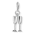 CC1288/ Champagne Glasses Thomas Sabo Charm