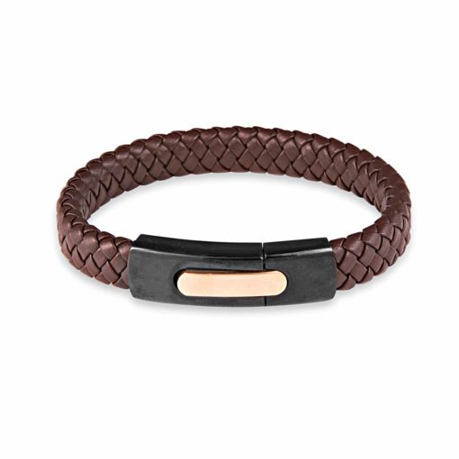 mens leather bracelet