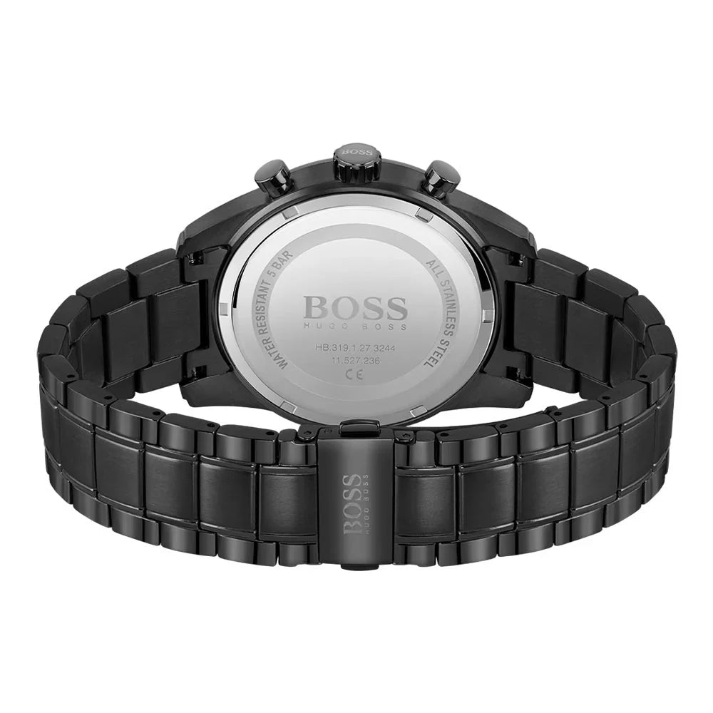 HB1513785/ Hugo Boss Black Steel Chronograph Men's Watch