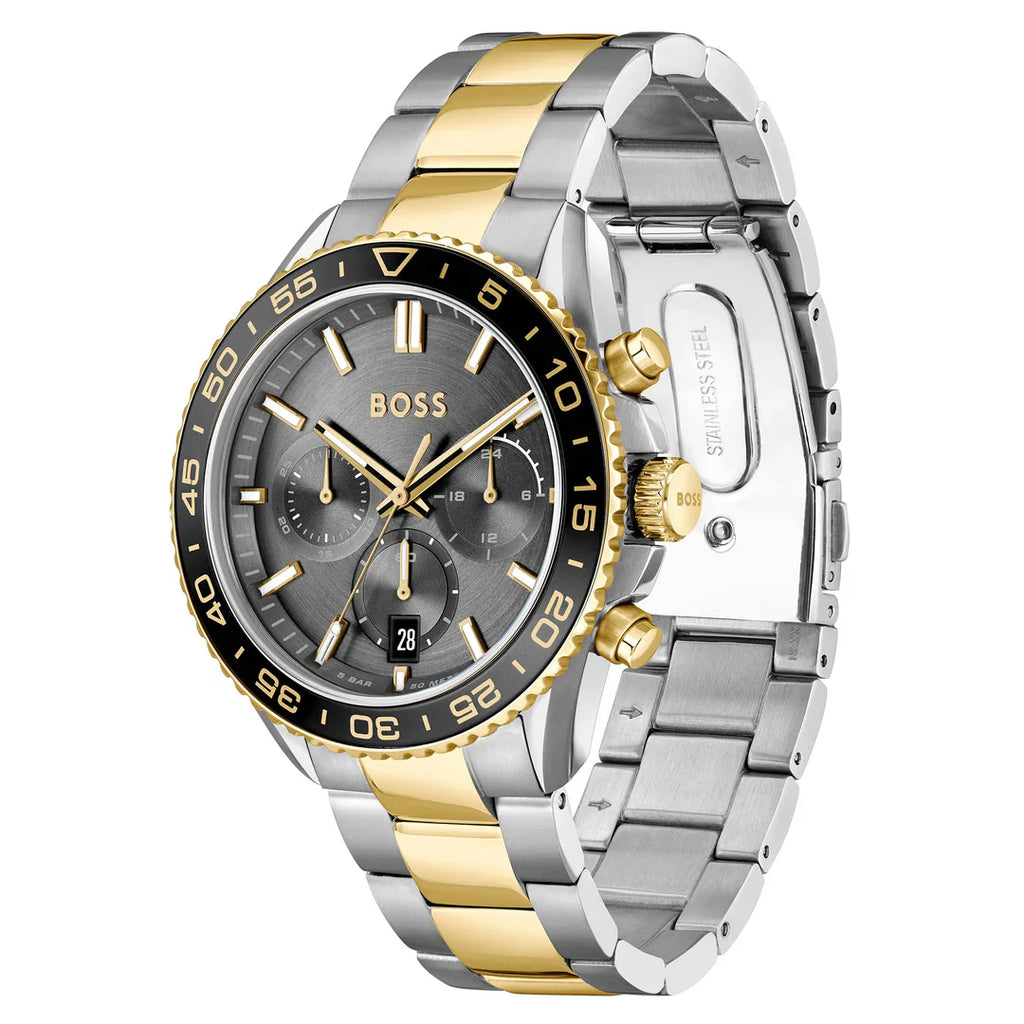 HB1514144 / Hugo Boss Two-Tone Stainless Steel Chronograph Men's Watch