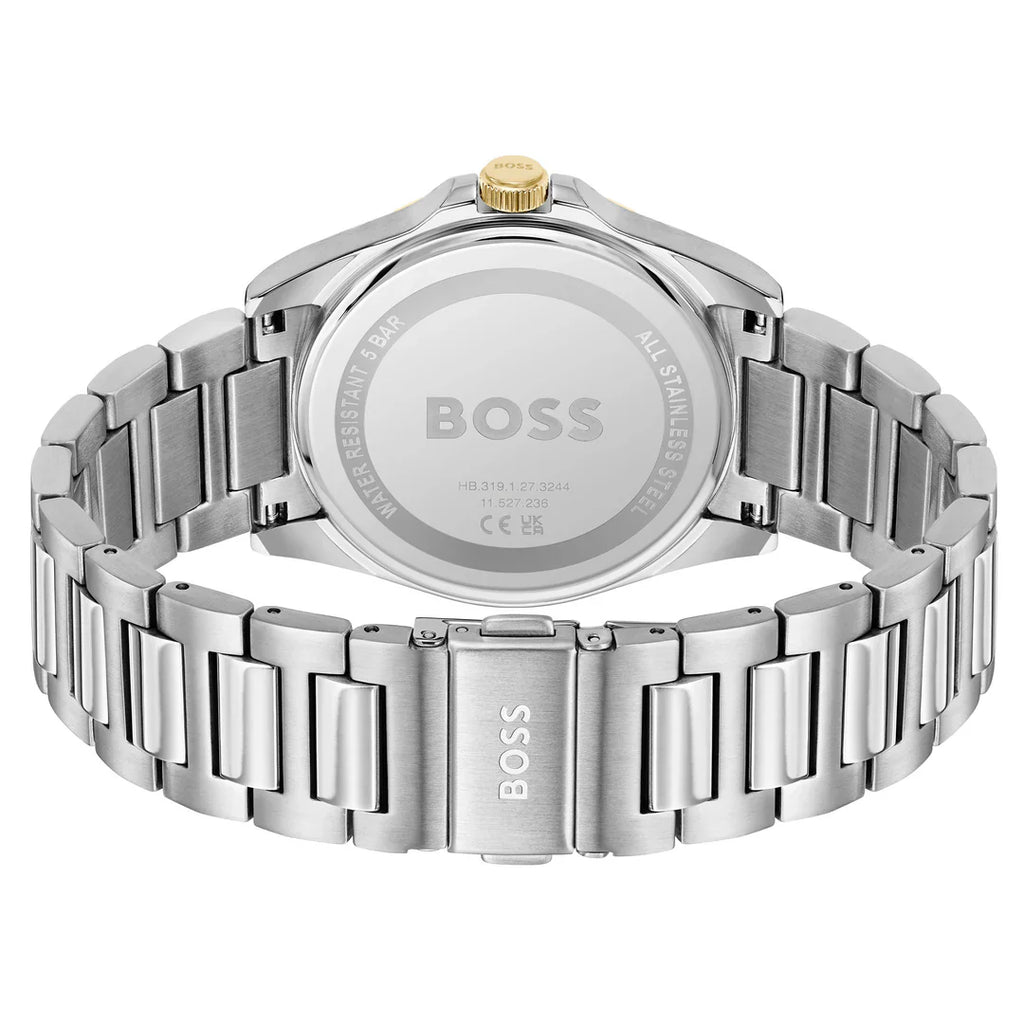 HB1514173/ Hugo Boss Stainless Steel Green & Gold Men's Watch