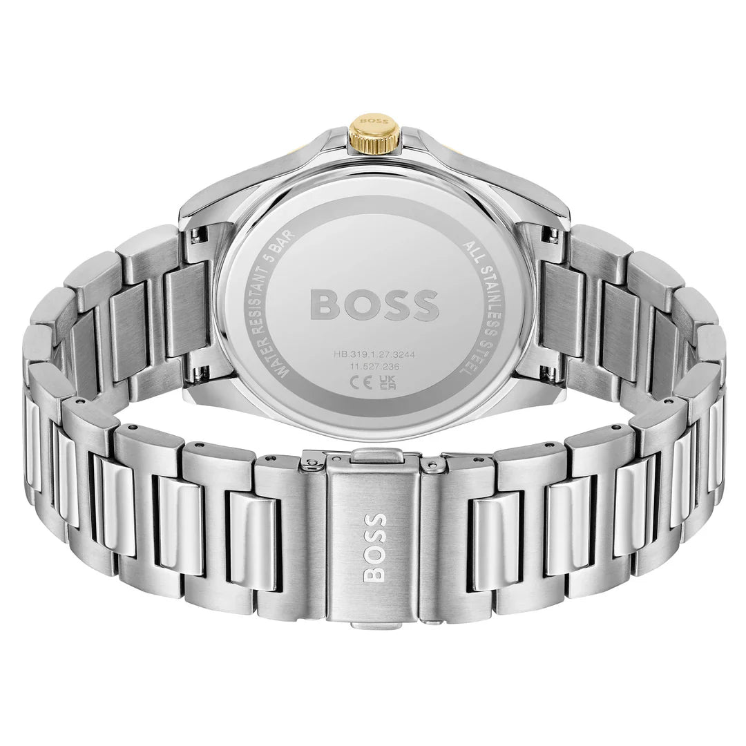 HB1514173/ Hugo Boss Stainless Steel Green & Gold Men's Watch