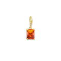 CC1868/ Orange Stone Gold Thomas Sabo Charm