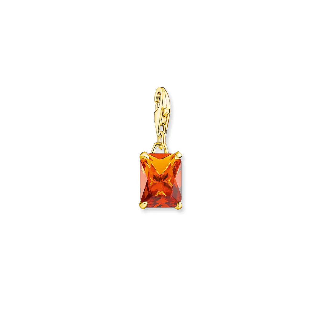 CC1868/ Orange Stone Gold Thomas Sabo Charm