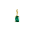 CC1869/ Green Stone Gold Thomas Sabo Charm