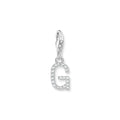 CC1939/ Letter 'G'  CZ Thomas Sabo Charm