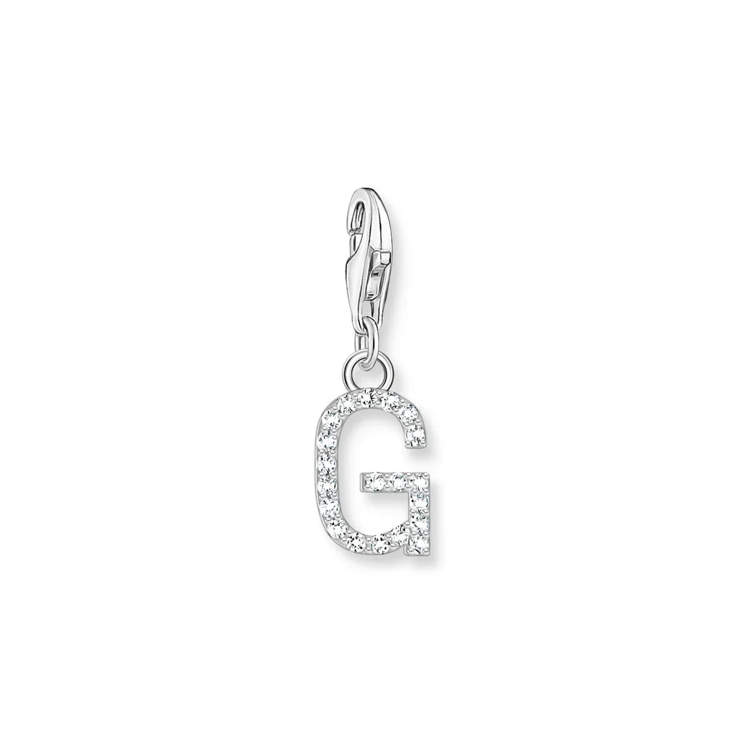 CC1939/ Letter 'G'  CZ Thomas Sabo Charm