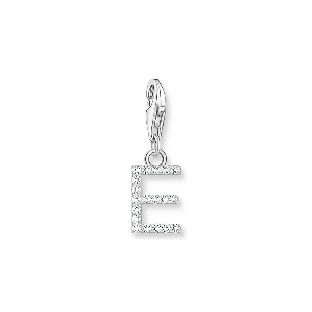 CC1945 / Letter 'E' CZ Thomas Sabo Charm