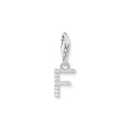 CC1946 / Letter 'F' CZ Thomas Sabo Charm