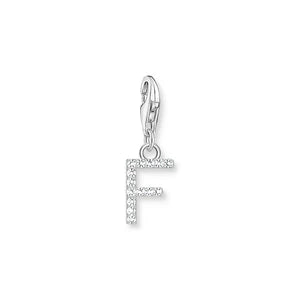 CC1946 / Letter 'F' CZ Thomas Sabo Charm
