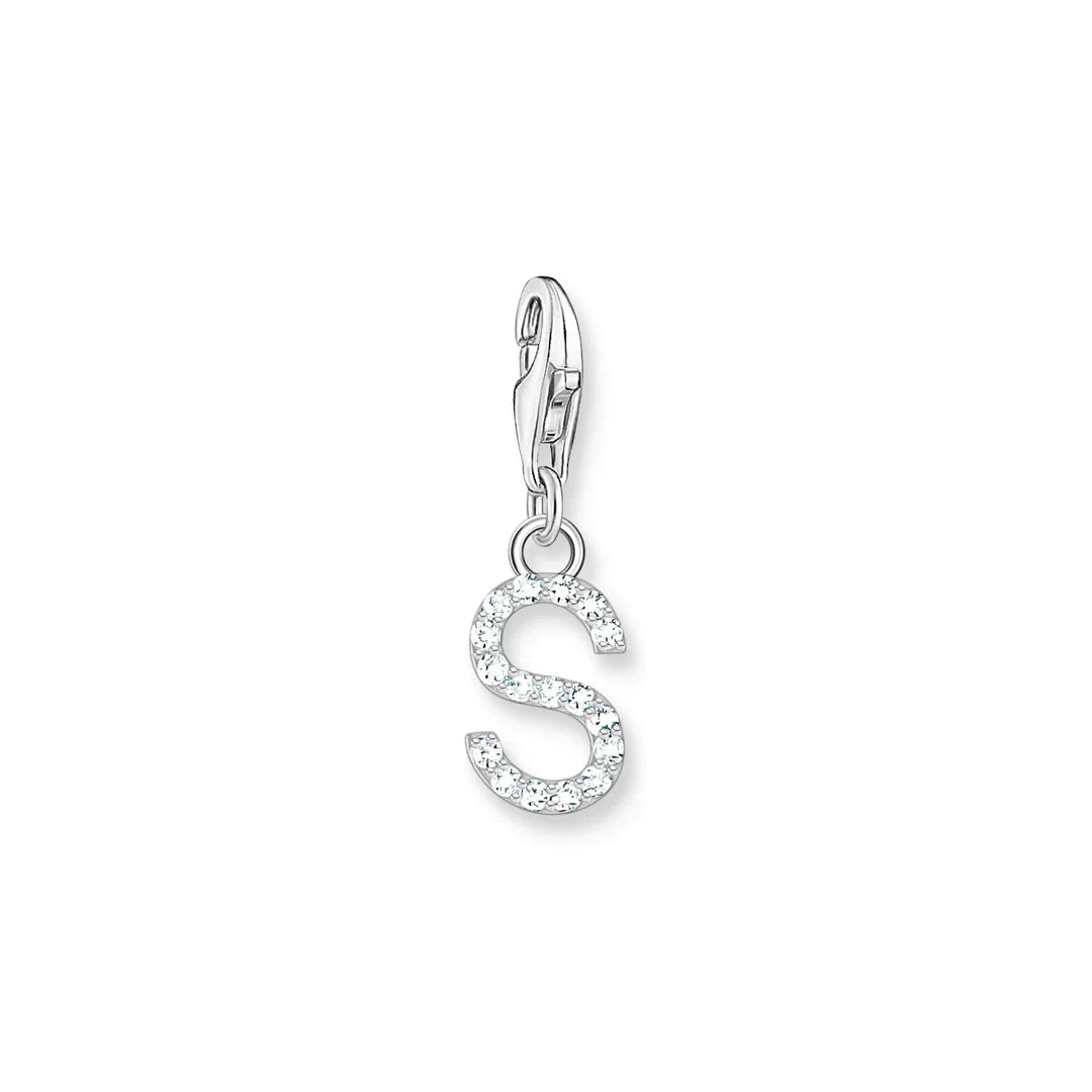 CC1956 / Letter 'S' CZ Thomas Sabo Charm