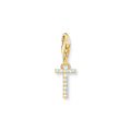 THOMAS SABO Charm Pendant Letter T Gold Plated