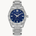 Citizen Silhouette Crystal – Women's Eco-Drive Watch with Blue Dial and Crystal Accents / EM1020-57L