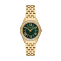 Michael Kors Harlowe Three-Hand Gold-Tone Stainless Steel Watch / MK4870