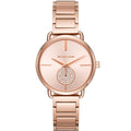 Michael Kors Portia Rose Gold Stainless Steel Quartz Watch / MK3640