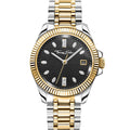 TWA0370/ Thomas Sabo Divine 2-Tone Cubic Zirconia Black Dial Women's Watch