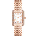 Michael Kors Emery Three Hand Rose Gold Tone Stainless Steel Watch / MK4743