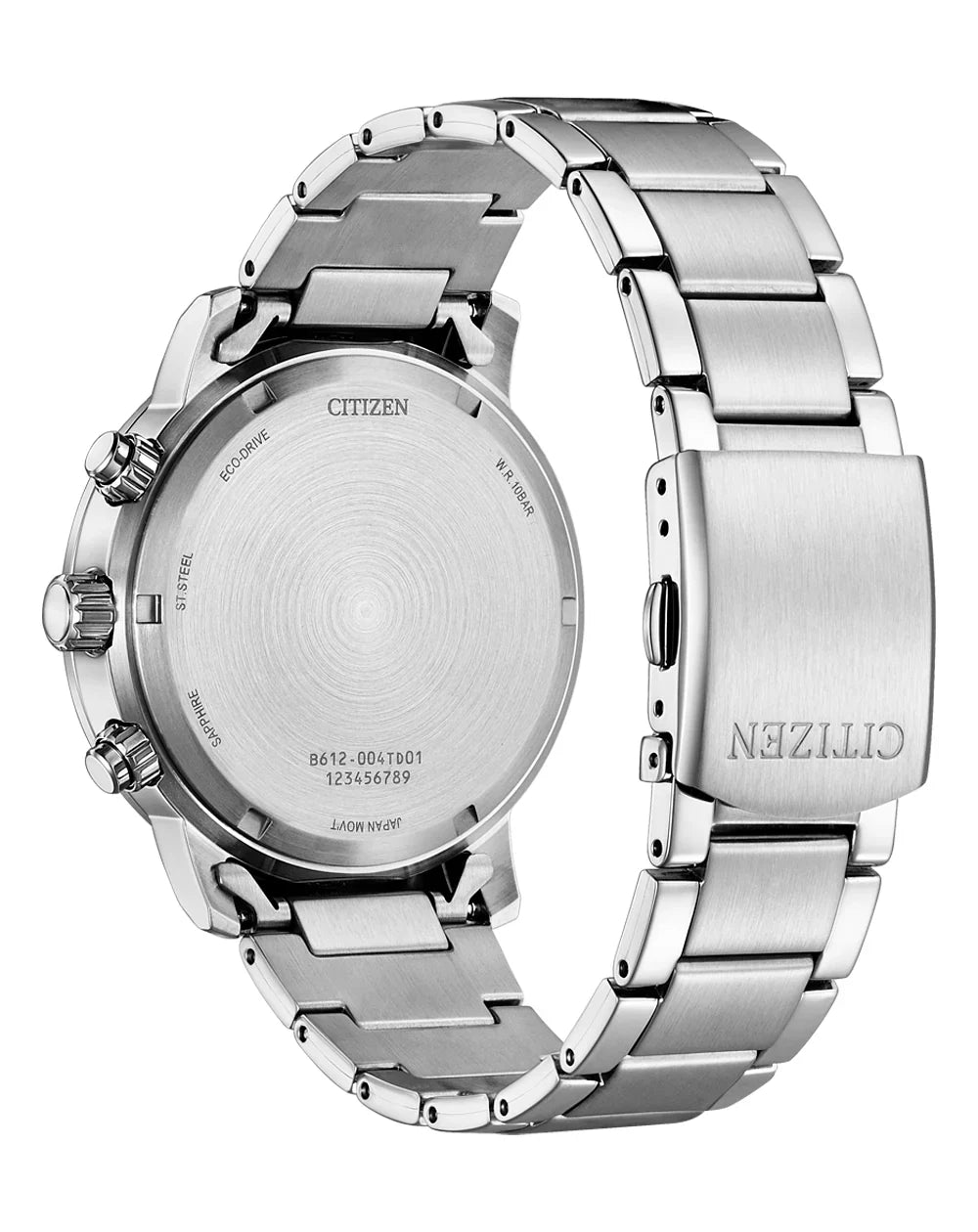 Citizen Eco-Drive – Light Blue Dial Stainless Steel Chronograph / CA0840-87M