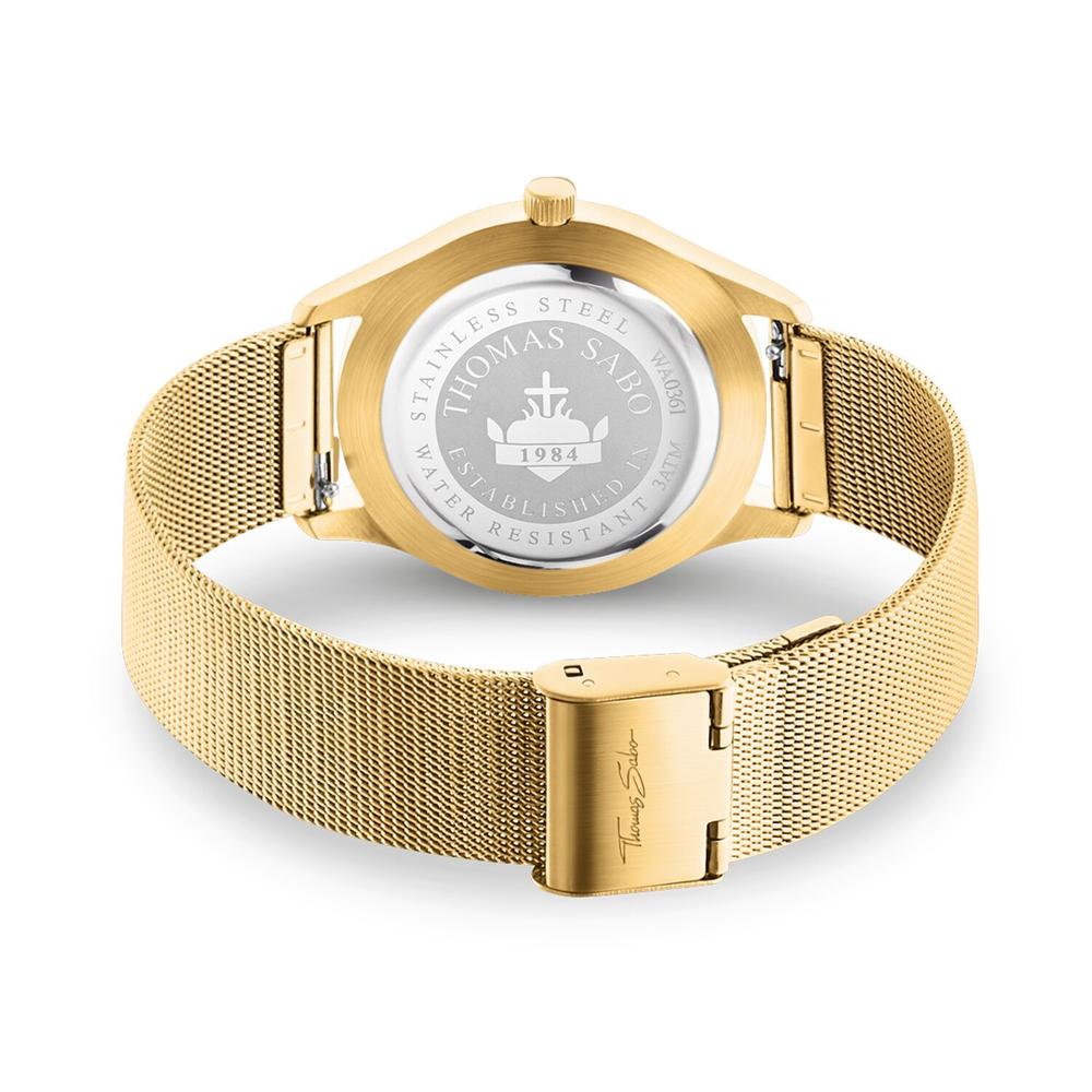 TWA0361/ Thomas Sabo Yellow Gold Stainless Steel Men's Watch