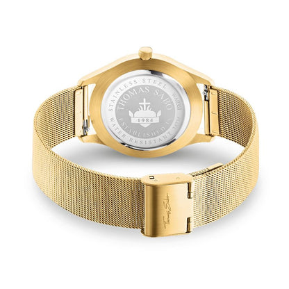 TWA0361/ Thomas Sabo Yellow Gold Stainless Steel Men's Watch