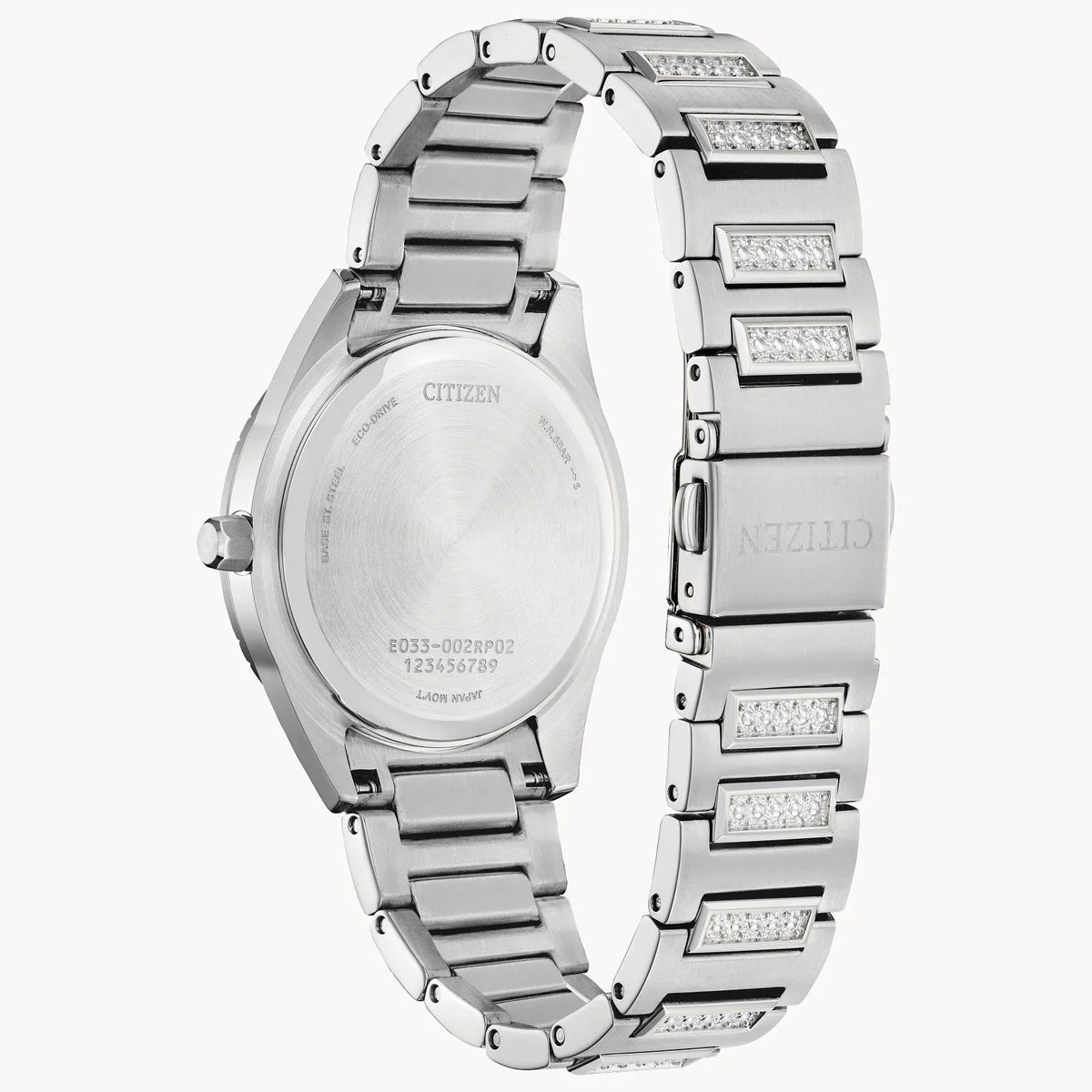 Citizen Silhouette Crystal – Women's Eco-Drive Watch with Blue Dial and Crystal Accents / EM1020-57L