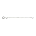 9K White Gold 5cm Necklace Extender