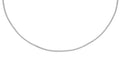 9K White Gold Diamond Cut Curb Chain