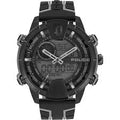 Police Taronga Men's Watch – Black & Grey Rubber Strap / PEWJP2110203
