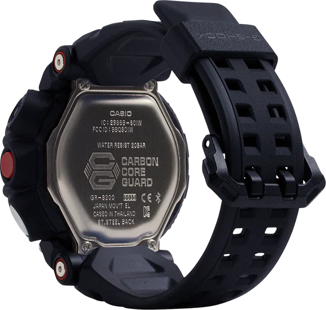 Casio G-Shock Gravitymaster Men's Watch – Black Resin Strap / GR-B200-1ADR