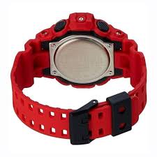 Casio G-Shock Analog-Digital Watch – Red Resin Strap / GA-700-4ADR