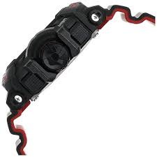 Casio G-Shock Analog-Digital Watch – Black & Red Resin Strap / GA-400HR-1ADR