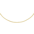 9K Yellow Gold 25 Diamond Cut Curb Chain 40cm