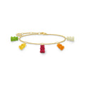 THOMAS SABO Bracelet with 5 colourful goldbears