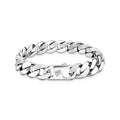 THOMAS SABO Wide silver armoured bracelet