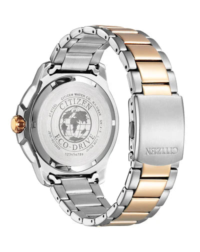 Citizen Eco-Drive – Two-Tone Stainless Steel Marine Sport Watch / AW1524-84E