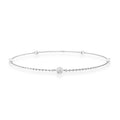 Diamond Bracelet with 0.25ct Diamonds in 9K White Gold