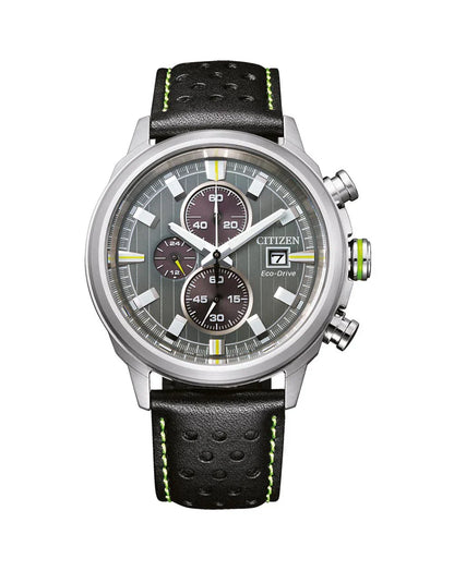 Citizen Eco-Drive – Light Green Accents Chronograph / CA0739-13H